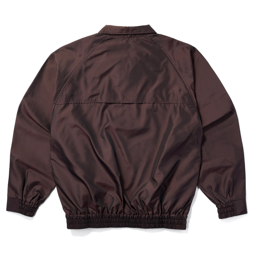 Nylon Silk Quarter Zip Jacket