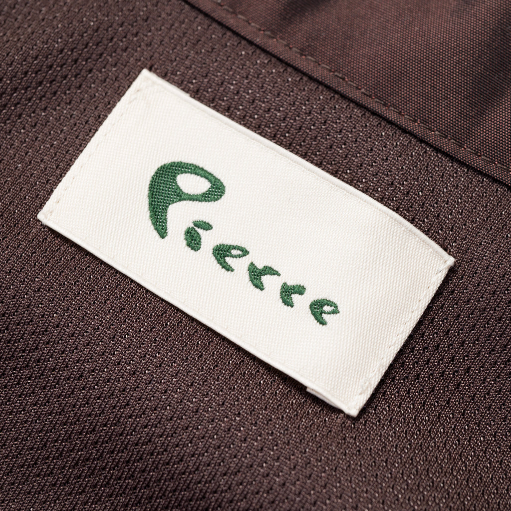 Nylon Silk Quarter Zip Jacket