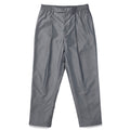 Silk & Nylon Trousers in Gray, front