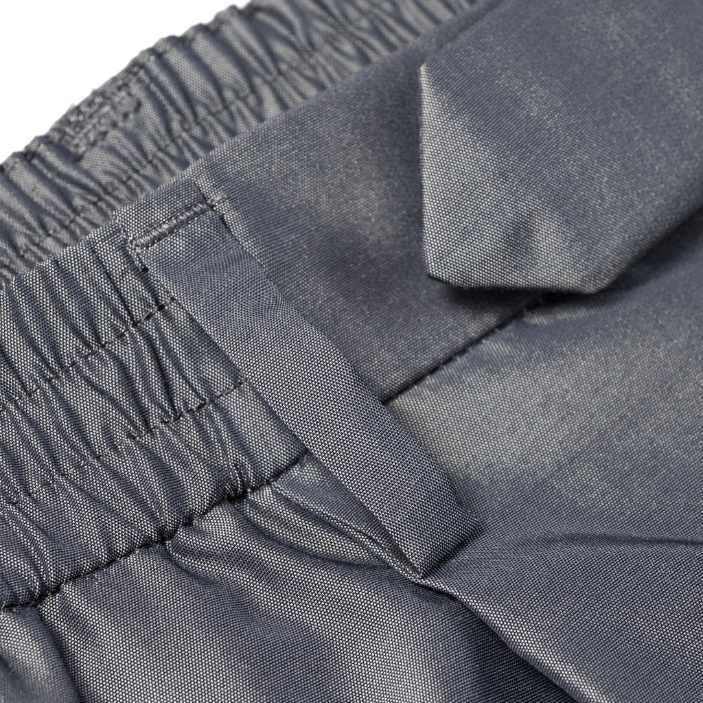 Silk & Nylon Trousers in Gray, waistband
